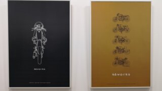 46Works 中嶋志朗さんのカスタムバイク個展 「全開か否か」を見てきました。
